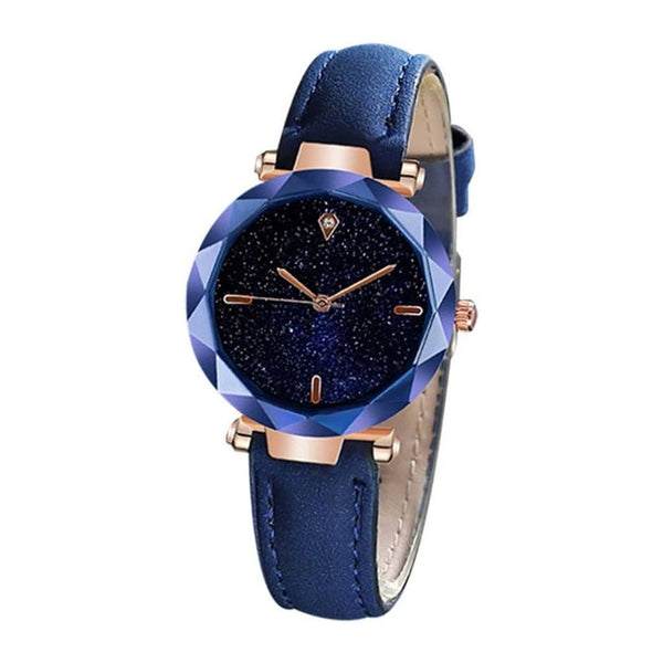 Luxury Women Watches Starry Sky Irregular Dial Ladies Fashion Quartz