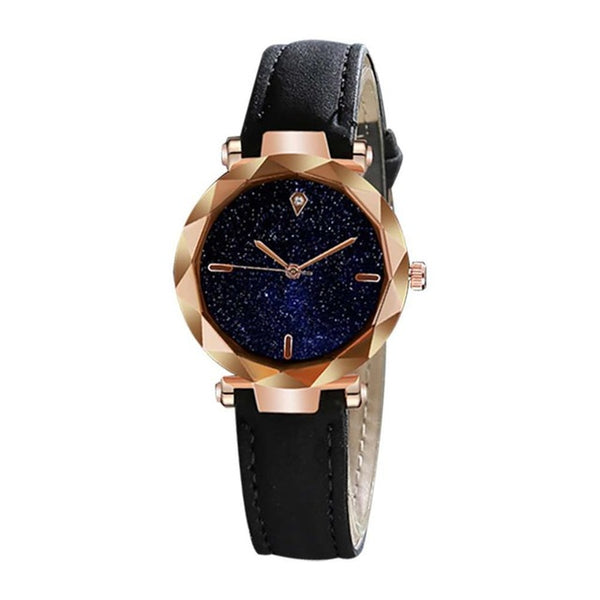 Luxury Women Watches Starry Sky Irregular Dial Ladies Fashion Quartz