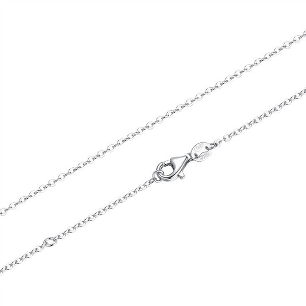 Hot Sale 925 Sterling Silver Link Chains Necklaces Fit For Pendant Charm For Women