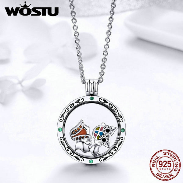 New Style 925 Sterling Silver Licorne, Owl, Cat, Tree Of Life Petites Charm Fit Original Floating Necklace DIY Jewelry